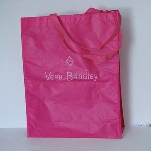 Vera Bradley Large Pink Shopping Bag Tote